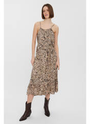 Ensemble robe beige VERO MODA pour femme seconde vue