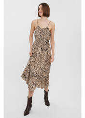 Ensemble robe beige VERO MODA pour femme seconde vue