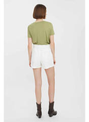 Short blanc VERO MODA pour femme seconde vue