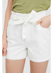 Short blanc VERO MODA pour femme seconde vue