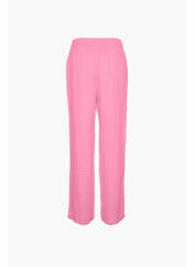 Pantalon droit rose VERO MODA pour femme seconde vue