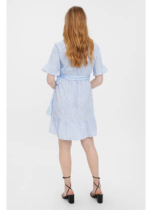Robe courte bleu VERO MODA femme