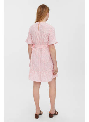 Robe courte rose VERO MODA femme