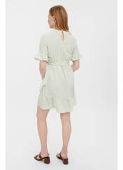 Robe courte vert VERO MODA pour femme seconde vue