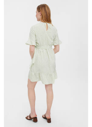 Robe courte vert VERO MODA femme