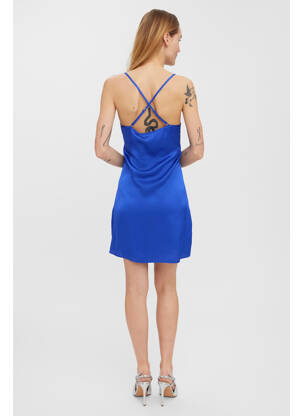Robe courte bleu VERO MODA femme