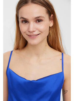Robe courte bleu VERO MODA femme