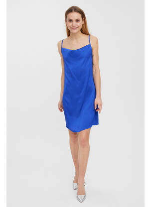 Robe courte bleu VERO MODA femme