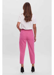 Pantalon 7/8 rose VERO MODA pour femme seconde vue