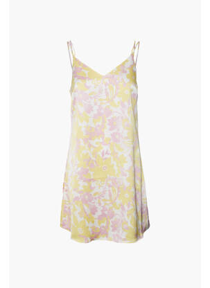 Robe courte jaune VERO MODA femme