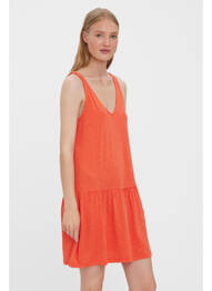 Robe courte rouge VERO MODA femme