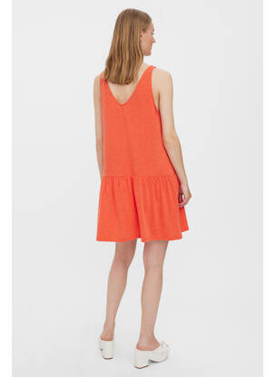 Robe courte rouge VERO MODA femme