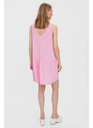 Robe courte rose VERO MODA femme