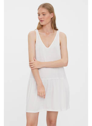 Robe courte blanc VERO MODA femme