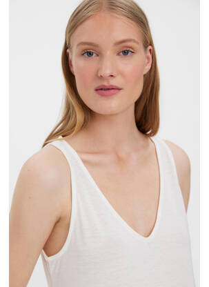 Robe courte blanc VERO MODA femme
