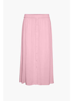 Jupe mi-longue rose VERO MODA femme