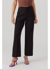 Pantalon flare noir VERO MODA pour femme seconde vue