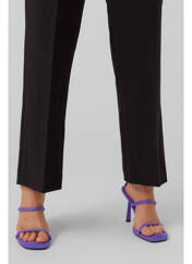 Pantalon flare noir VERO MODA pour femme seconde vue