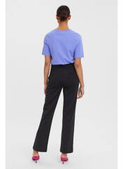 Pantalon chino noir VERO MODA pour femme seconde vue