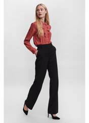 Pantalon flare noir VERO MODA pour femme seconde vue