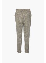 Pantalon droit marron VERO MODA pour femme seconde vue