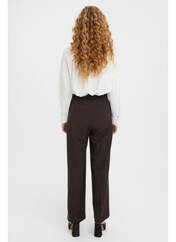 Pantalon chino marron VERO MODA pour femme seconde vue