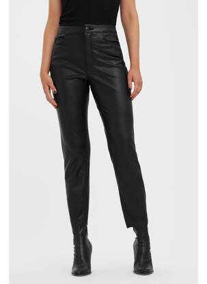 Pantalon slim noir VERO MODA femme
