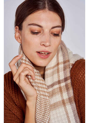 Echarpe beige TOM TAILOR femme