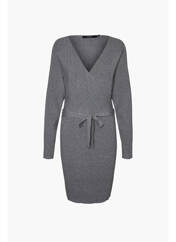 Robe mi-longue gris VERO MODA pour femme seconde vue