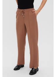 Pantalon droit marron VERO MODA femme