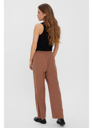 Pantalon droit marron VERO MODA femme