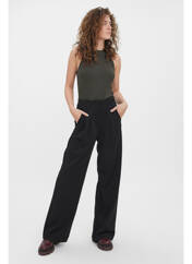 Pantalon flare noir VERO MODA pour femme seconde vue