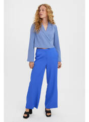 Pantalon large bleu VERO MODA pour femme seconde vue