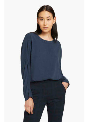 Chemisier bleu TOM TAILOR femme