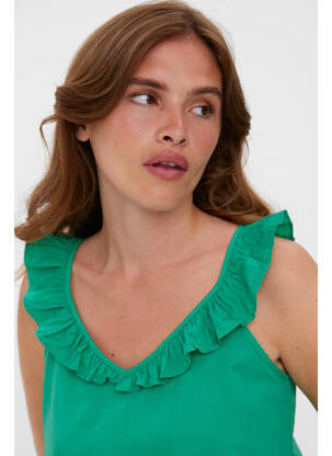 Débardeur vert VERO MODA femme