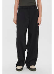 Pantalon chino noir VERO MODA pour femme seconde vue