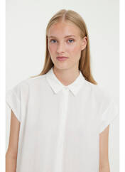 Robe mi-longue blanc VERO MODA pour femme seconde vue