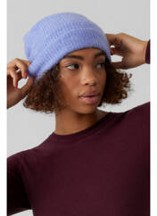 Bonnet violet VERO MODA pour femme seconde vue
