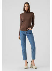 Polo marron VERO MODA pour femme seconde vue