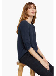 Pull bleu TOM TAILOR femme