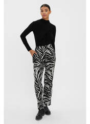 Pantalon flare noir VERO MODA pour femme seconde vue