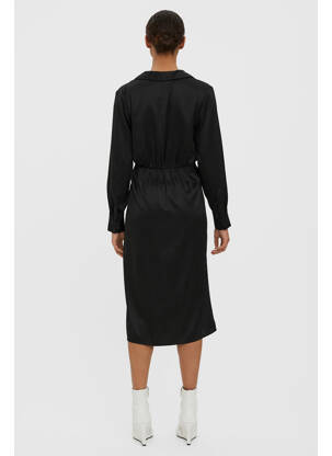 Robe mi-longue noir VERO MODA femme