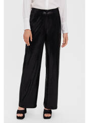 Pantalon large noir VERO MODA pour femme seconde vue