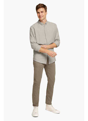 Pantalon chino beige TOM TAILOR homme