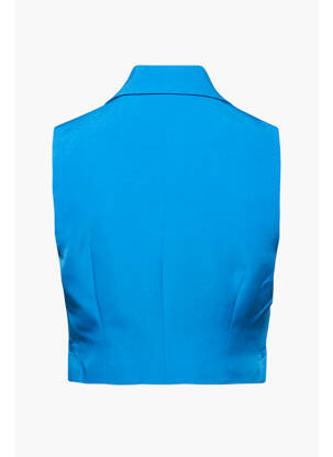 Gilet sans manche bleu SOMETHING NEW femme