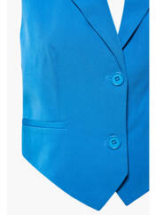 Gilet sans manche bleu SOMETHING NEW pour femme seconde vue