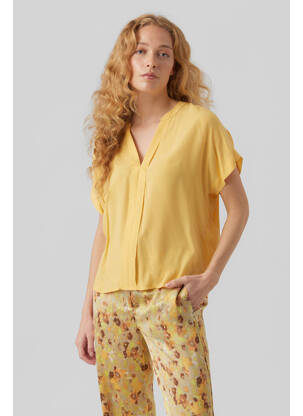 Chemisier jaune VERO MODA femme