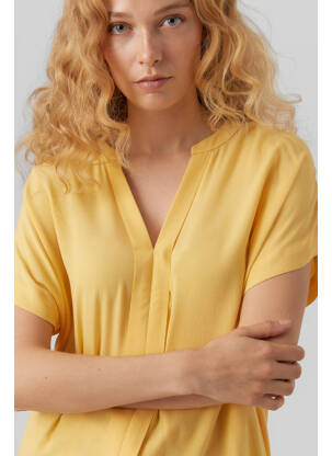 Chemisier jaune VERO MODA femme