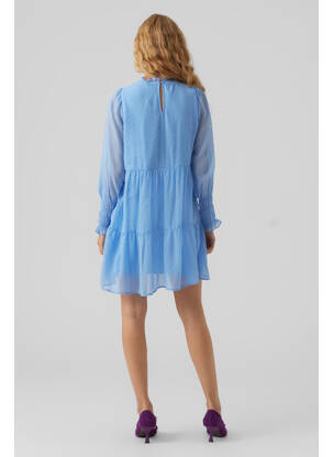 Robe courte bleu VERO MODA femme