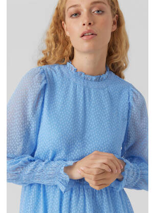 Robe courte bleu VERO MODA femme